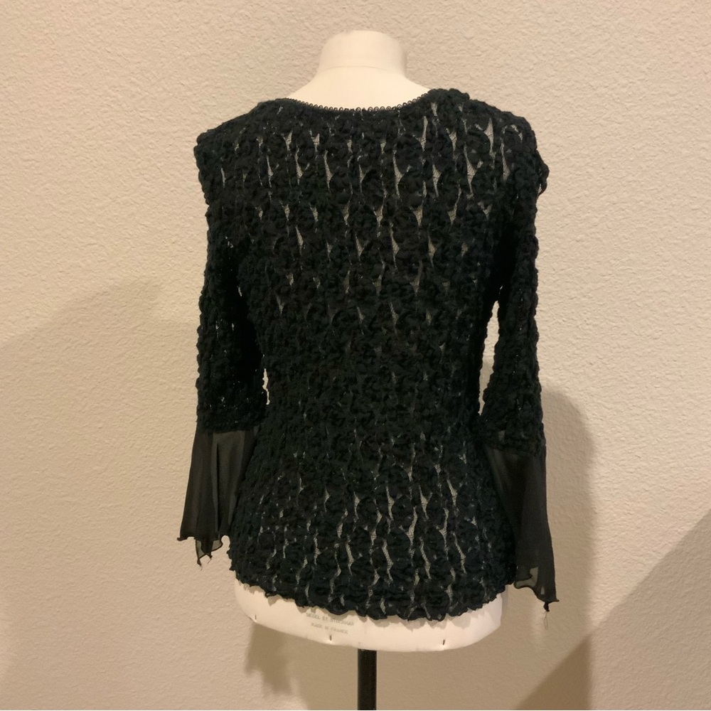 Joseph Ribkoff black top - Picture 4 of 6